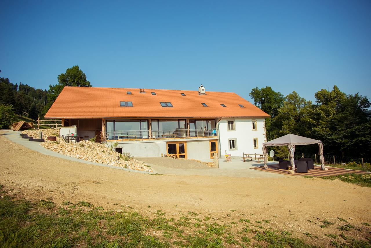 Apartmán La Joux Chaupe Saint-Ursanne Exteriér fotografie