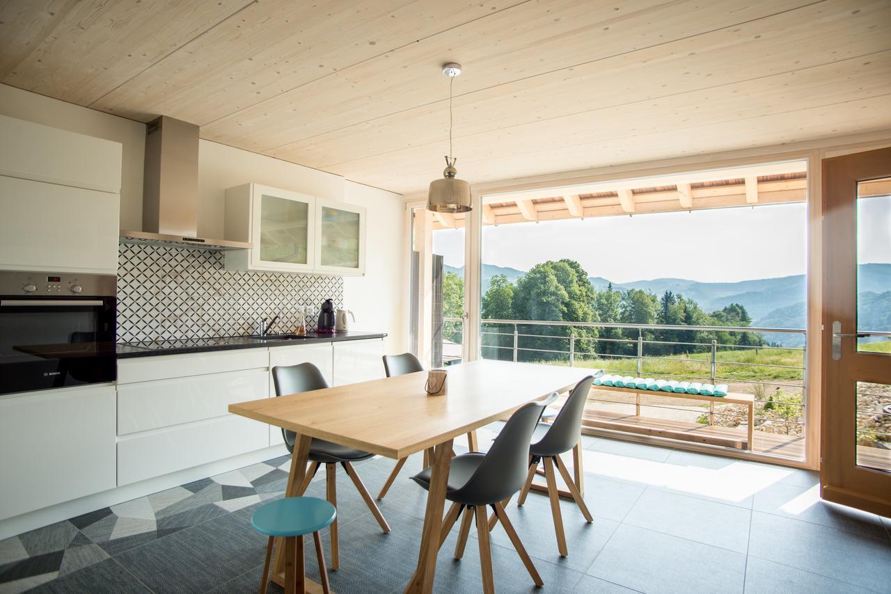 Apartmán La Joux Chaupe Saint-Ursanne Exteriér fotografie