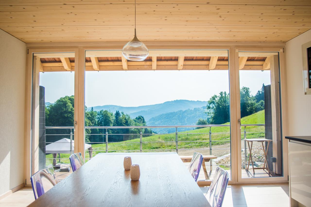 Apartmán La Joux Chaupe Saint-Ursanne Exteriér fotografie