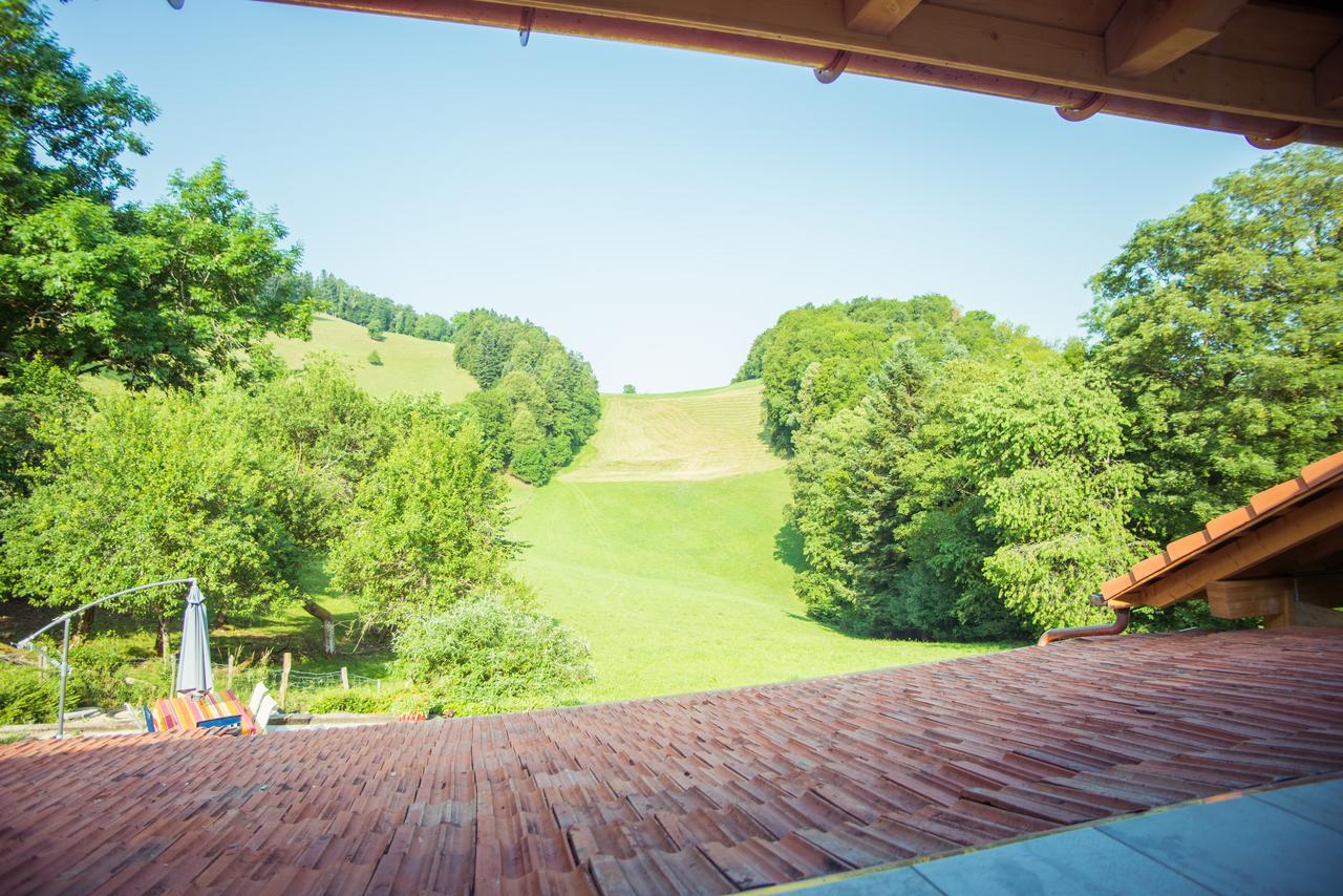 Apartmán La Joux Chaupe Saint-Ursanne Exteriér fotografie