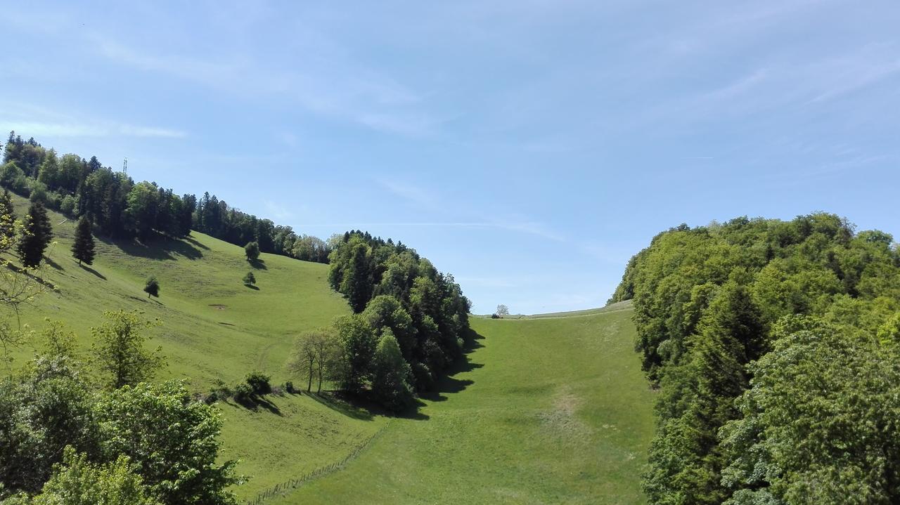 Apartmán La Joux Chaupe Saint-Ursanne Exteriér fotografie