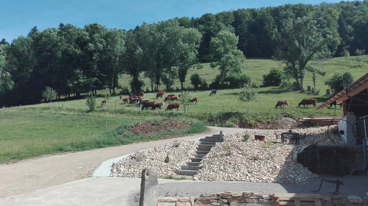 Apartmán La Joux Chaupe Saint-Ursanne Exteriér fotografie