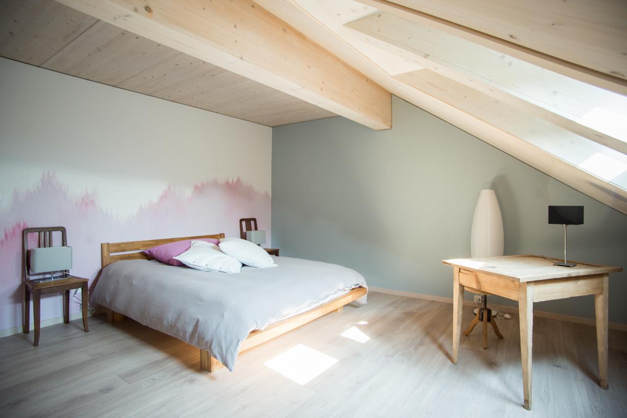 Apartmán La Joux Chaupe Saint-Ursanne Exteriér fotografie