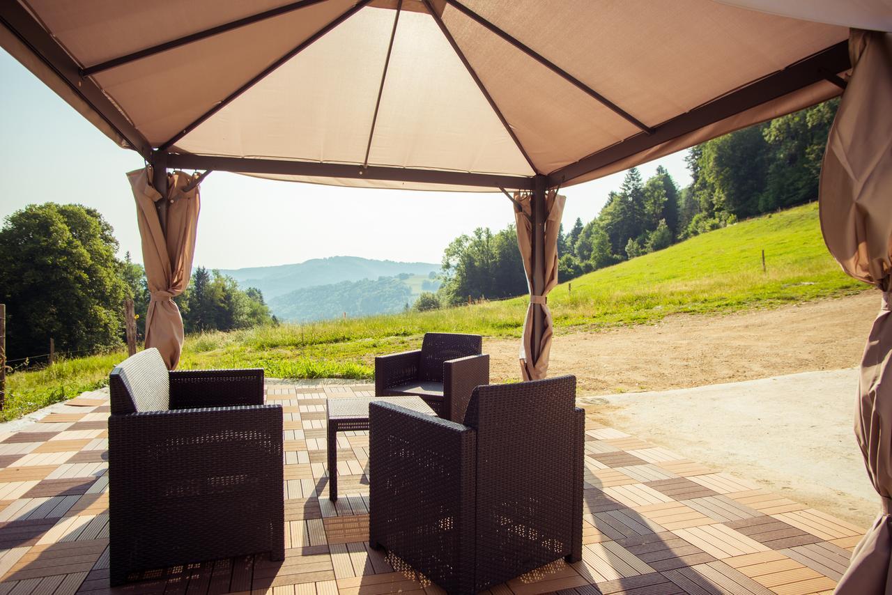 Apartmán La Joux Chaupe Saint-Ursanne Exteriér fotografie